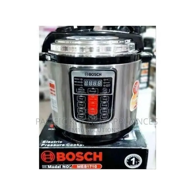 Bosch 6 Litre Electric Pressure Cooker With Multifunctional Cooking
