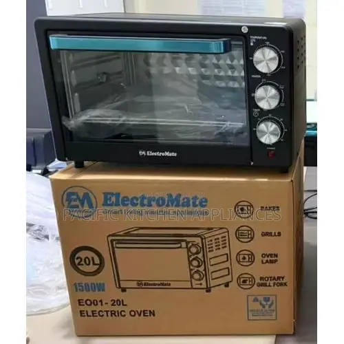 ElectroMate Electric Oven With Grill and Baking 20L