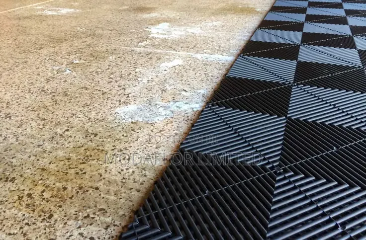 Garage Interlocking Floor Mats | Heavy Duty Protection