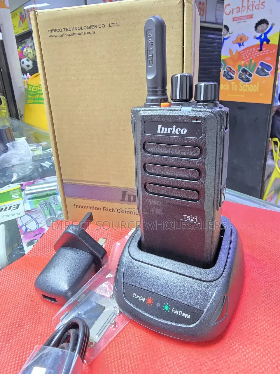 Inrico T521 Network Walkie Talkie With Charging Base