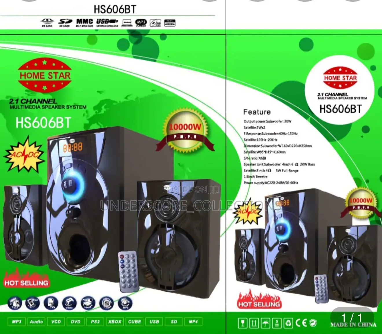 Multi Media Speaker System