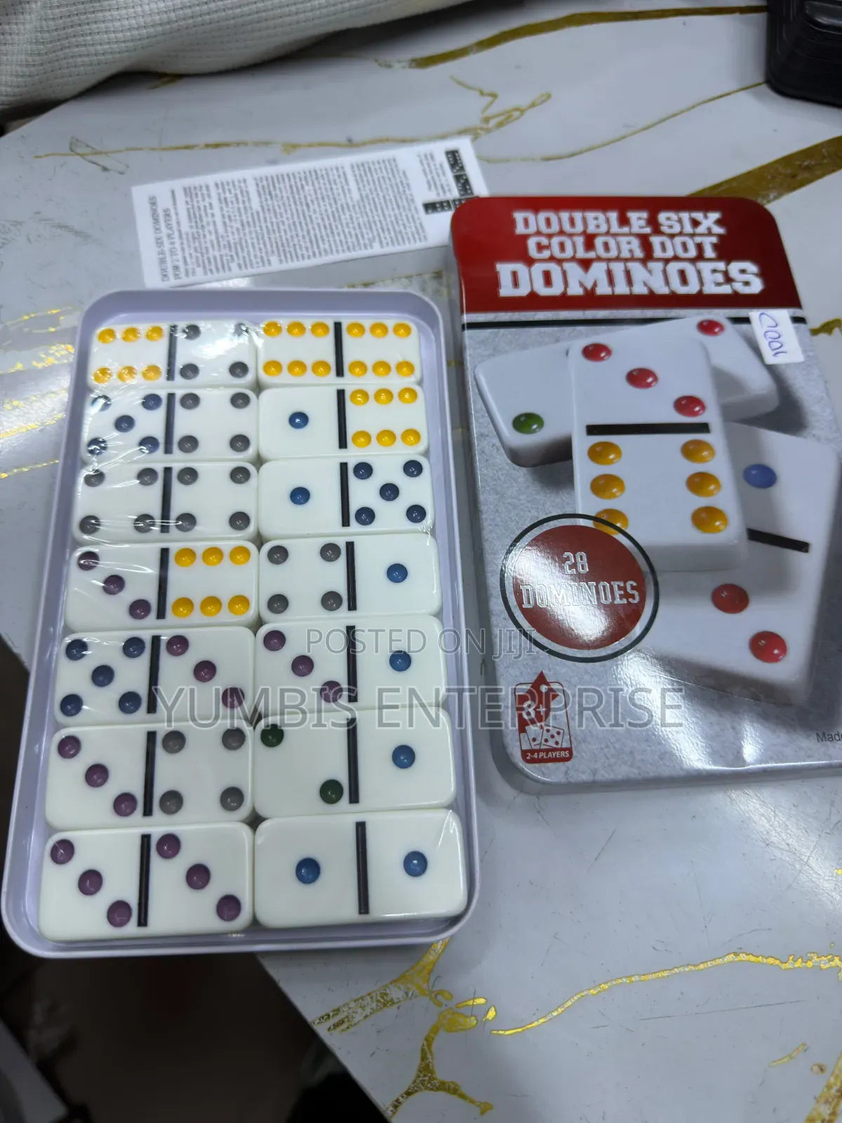 Metallic 28pcs Dominoes Available 1000 KSH