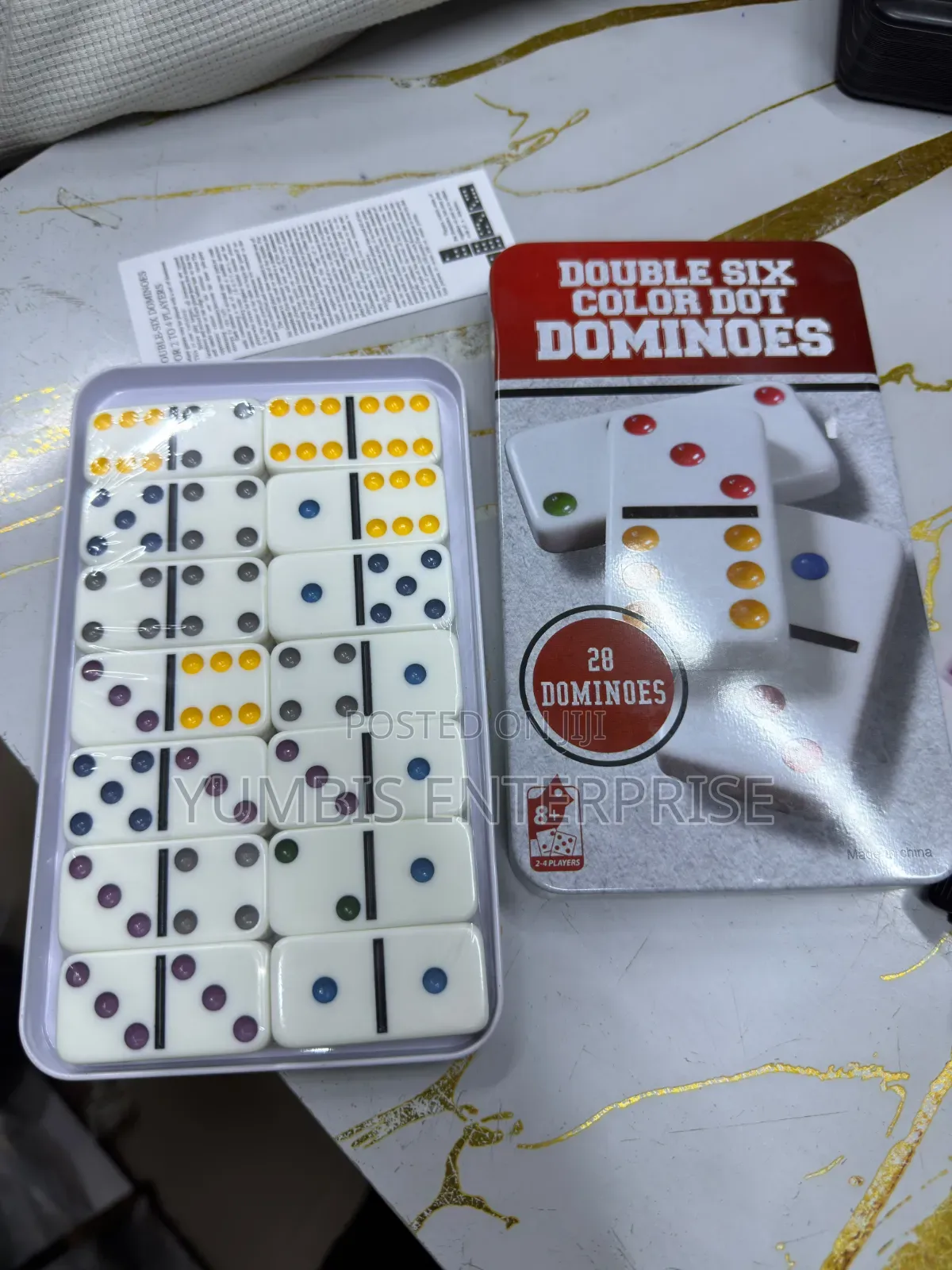 Metallic 28pcs Dominoes Available 1000 KSH