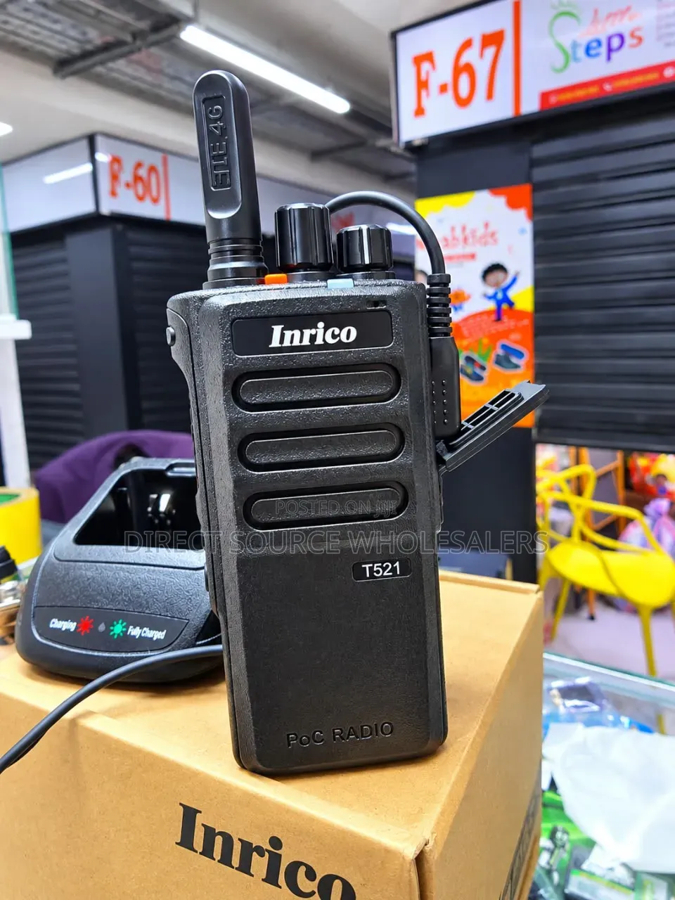 Inrico T521 PoC Walkie Talkie for Hotels and Events