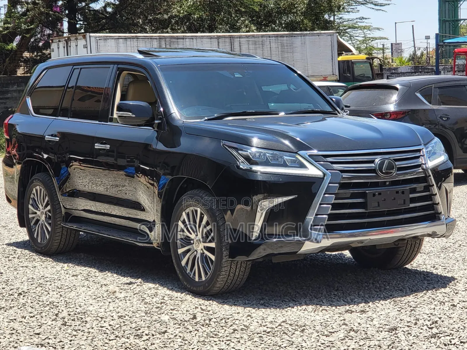 Lexus LX 450d AWD 2019 Black