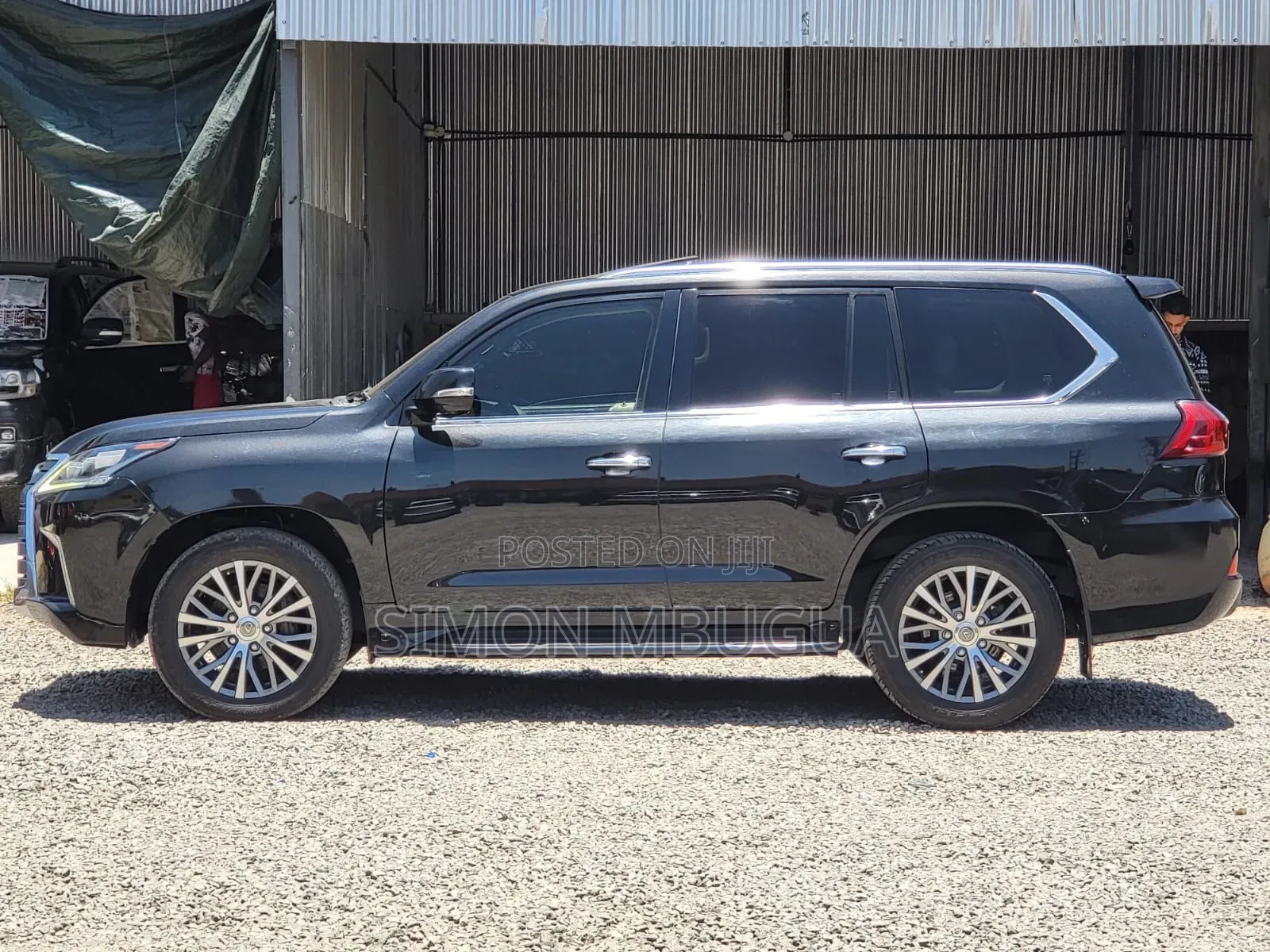 Lexus LX 450d AWD 2019 Black