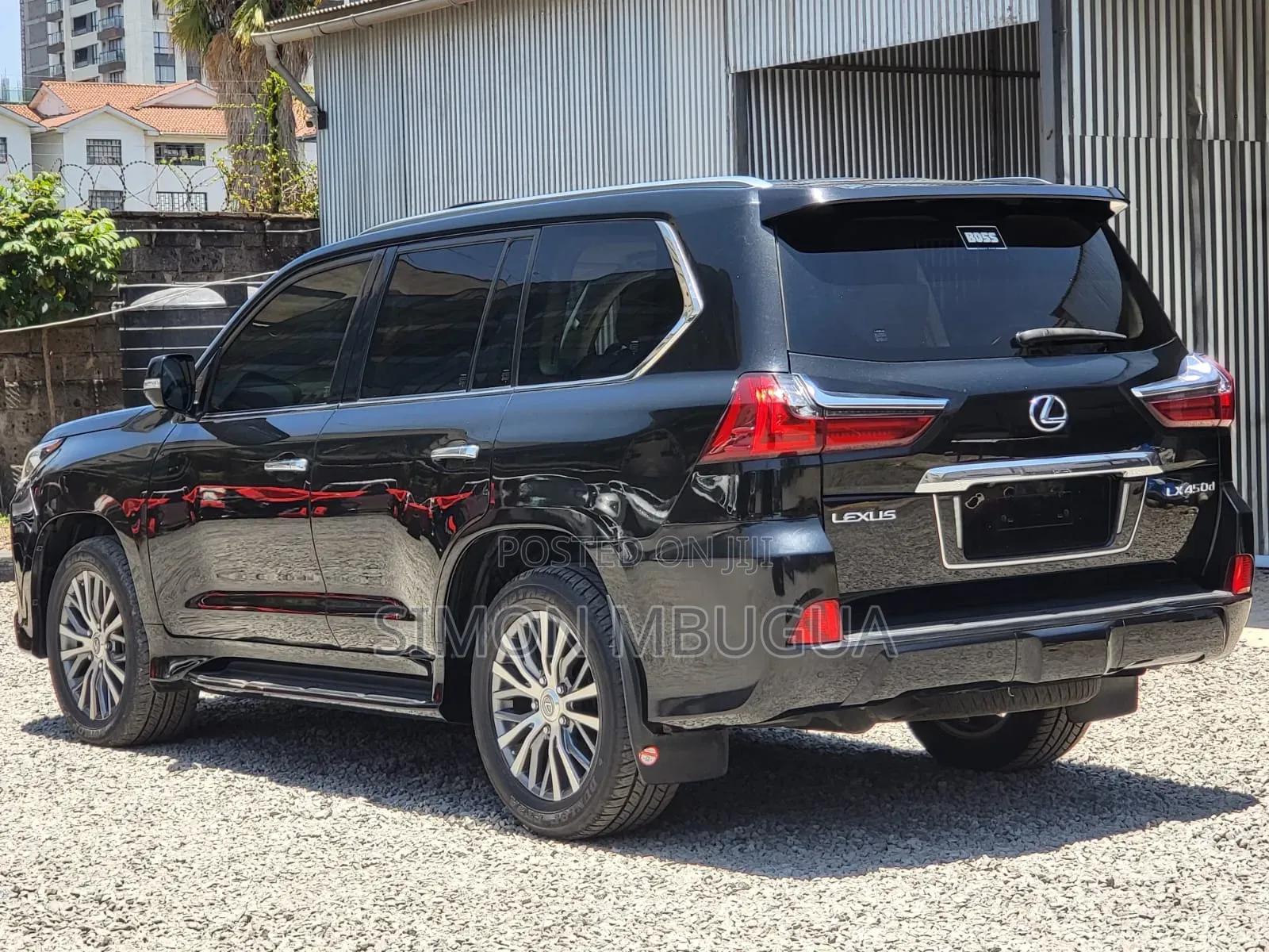 Lexus LX 450d AWD 2019 Black