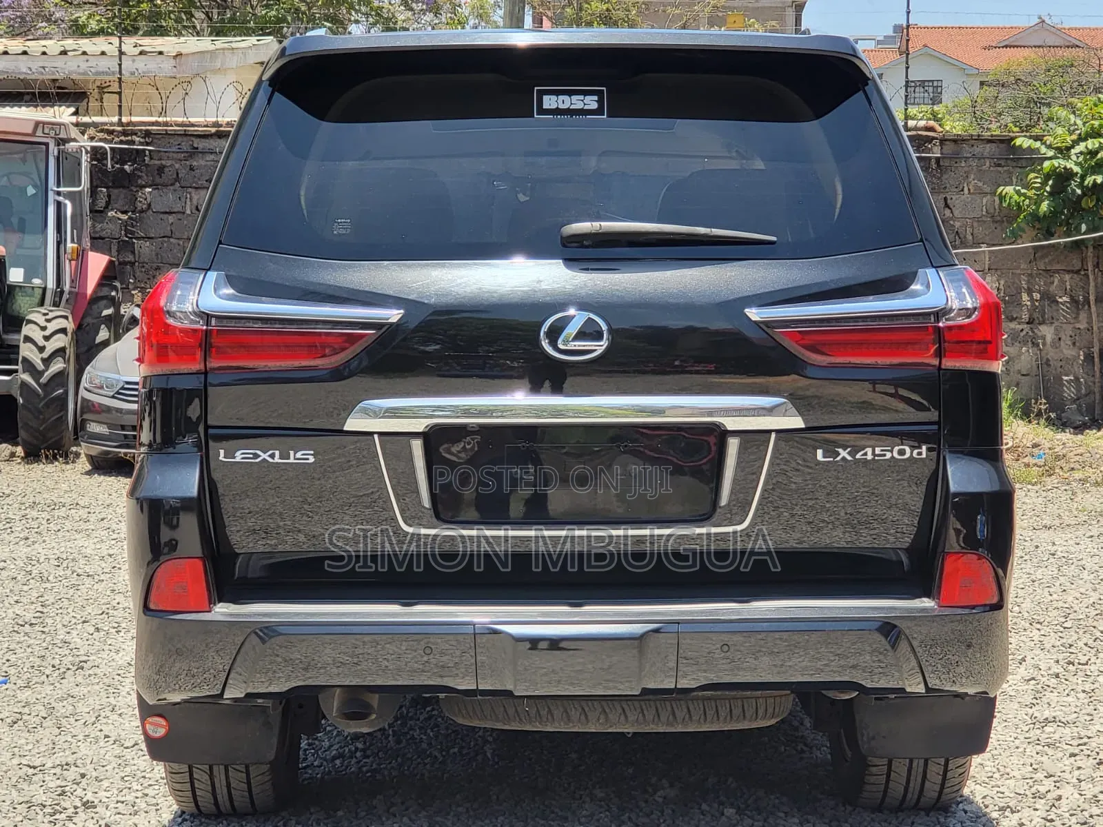 Lexus LX 450d AWD 2019 Black