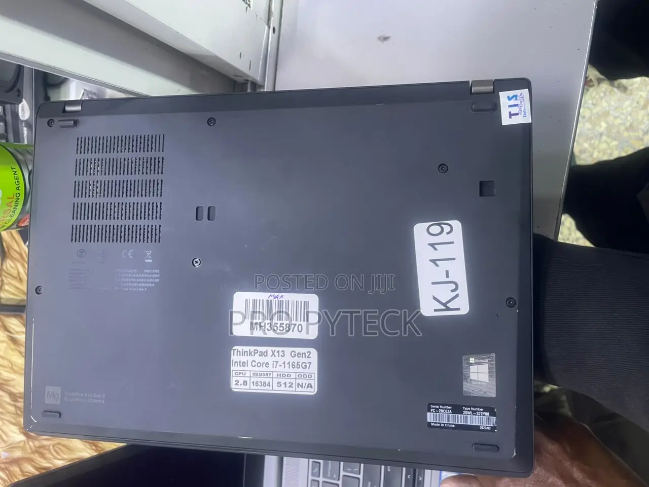 Laptop Lenovo ThinkPad x13 Yoga 16GB Intel Core i7 SSD 512GB
