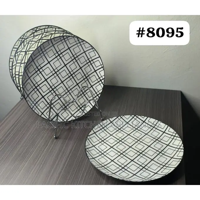 6pcs Stylish Plates Dinner Set Plates