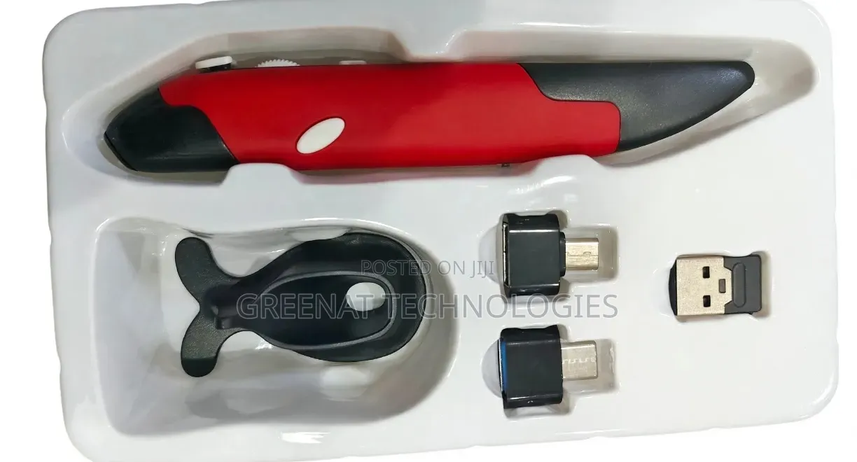 Pen Mouse Wireless 2.4G Optical Mouse With USB + Type-C