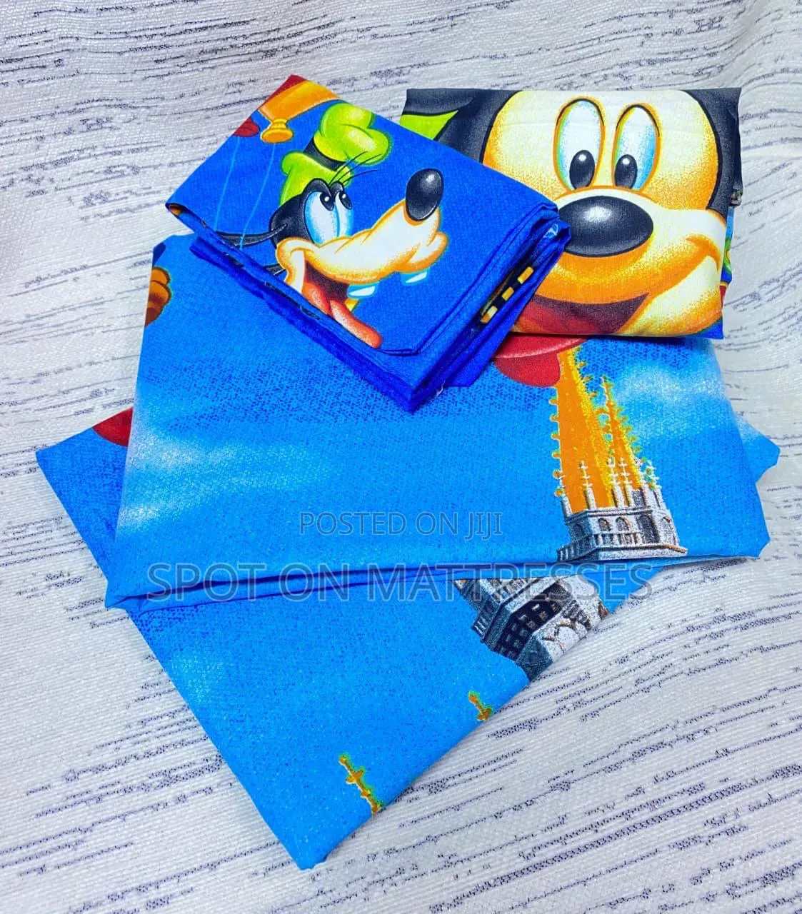 Now Available! Cartoon Themed Bedsheets. 2 Bedsheets 2 Pillow Cases.