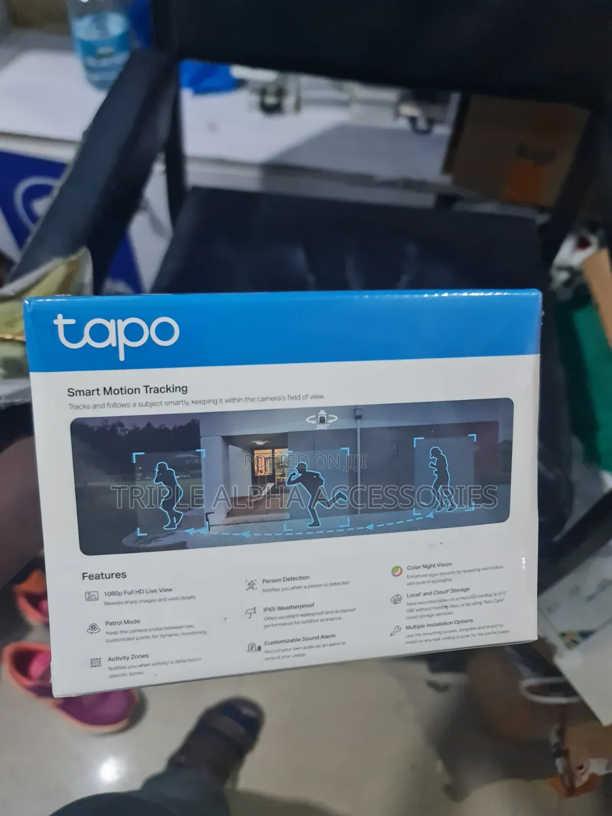 TP-Link Tapo C500 1080p Full HD Outdoor, PTZ Wi-Fi Security Camera
