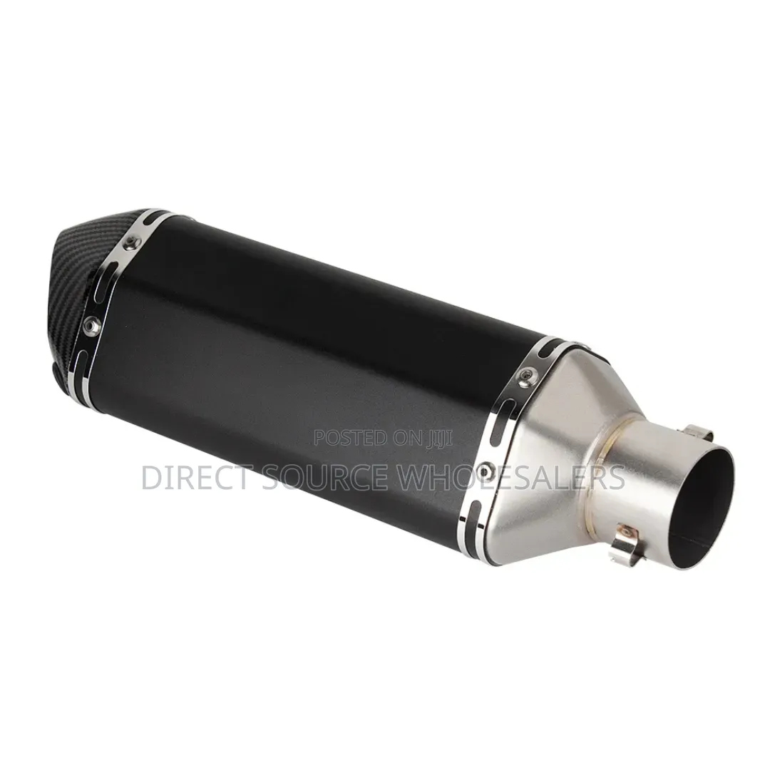 Sport Bike Exhaust Muffler Carbon Fiber Design