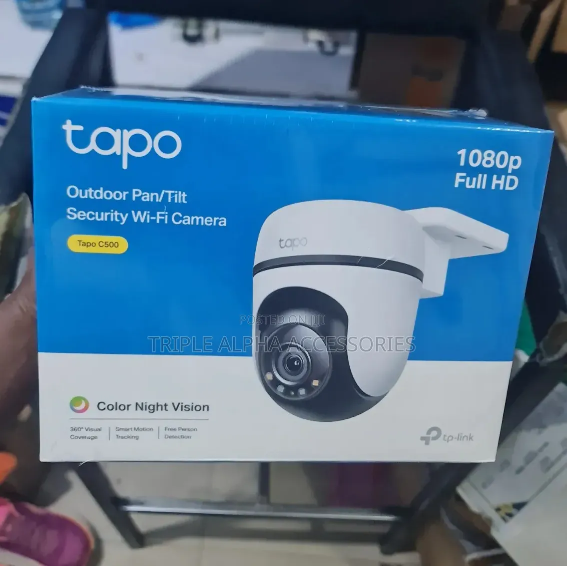 TP-Link Tapo C500 1080p Full HD Outdoor, PTZ Wi-Fi Security Camera