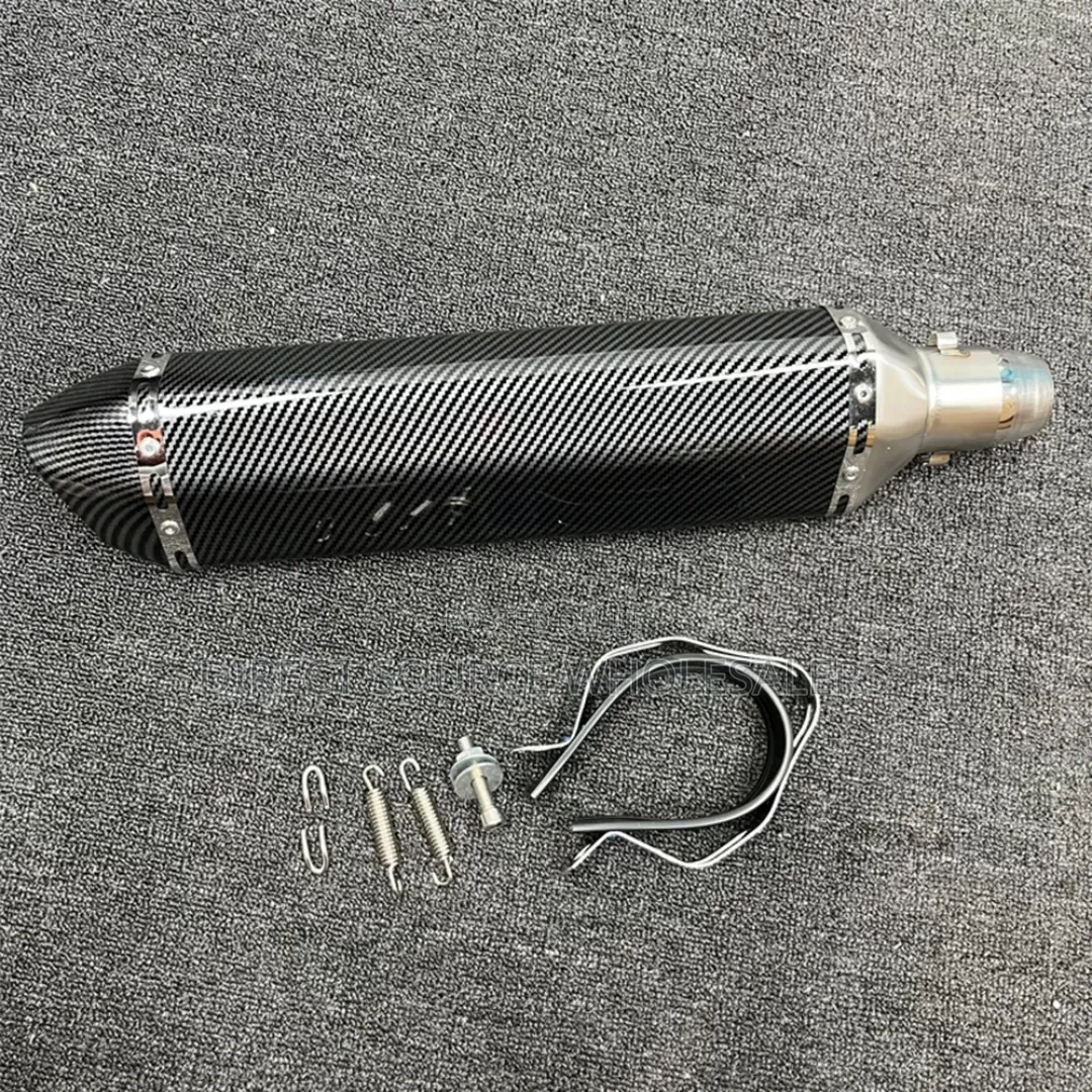 Universal Motorbike Exhaust Muffler With Mounting Bracket