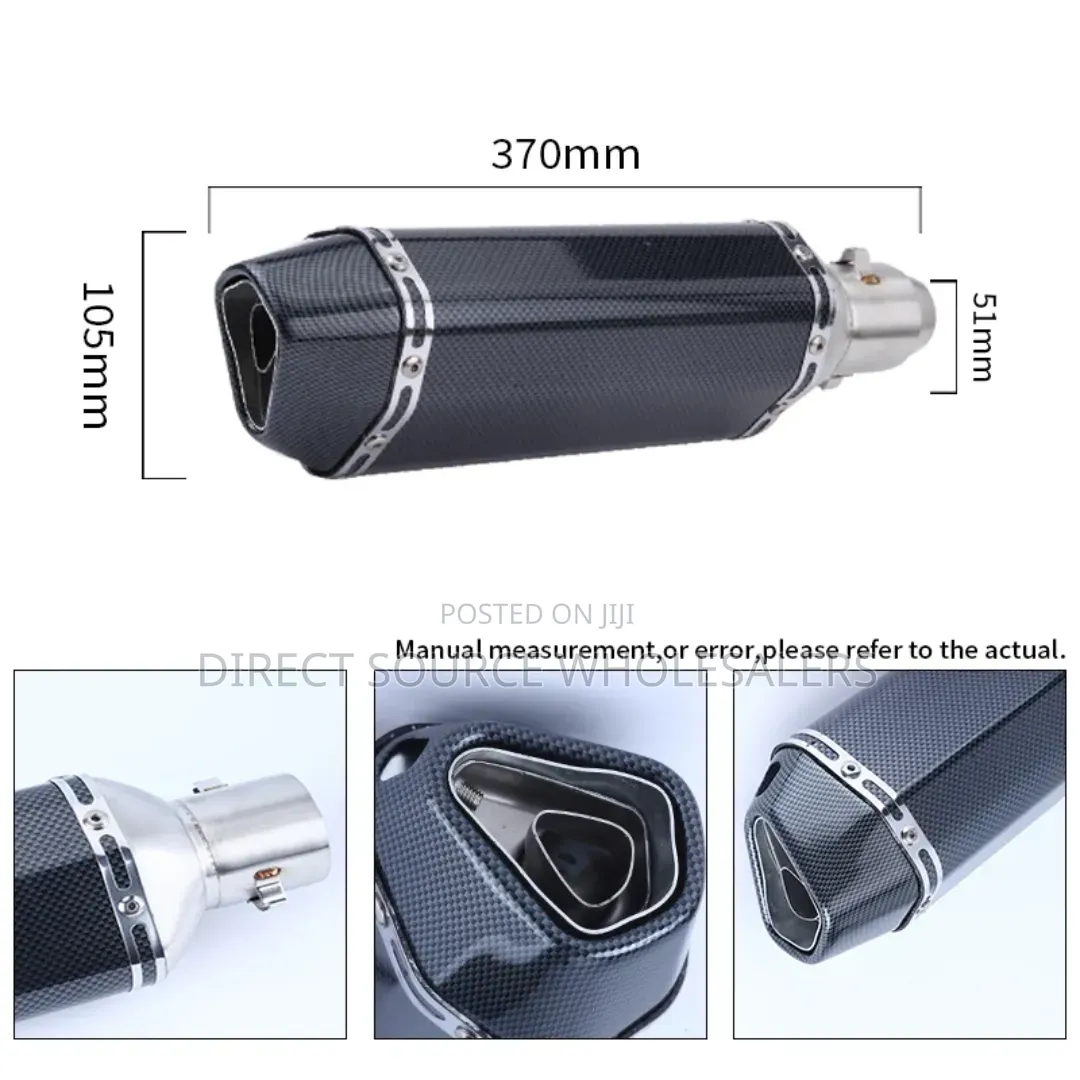 Carbon Style Bike Exhaust Silencer