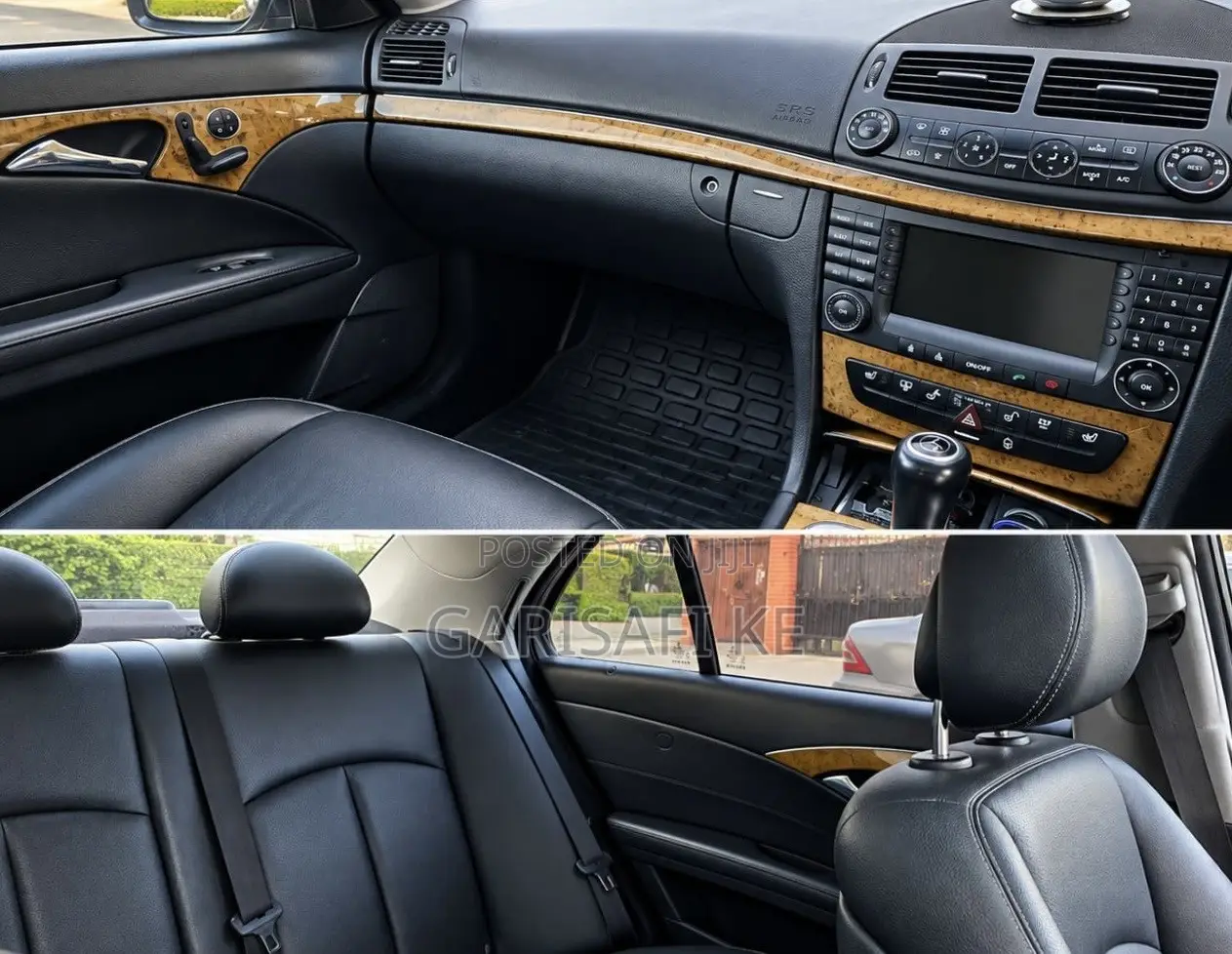 Mercedes-Benz E280 2008 Black