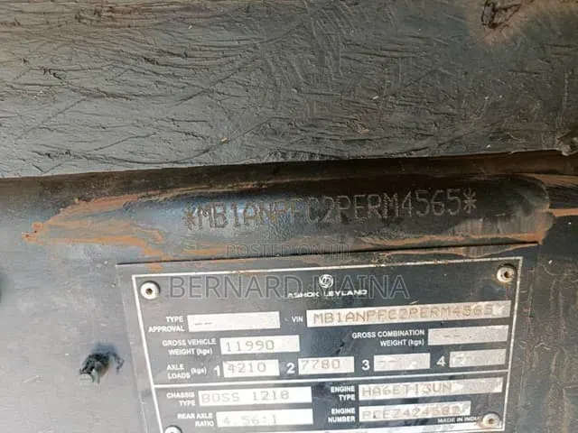 Ashok Leyland
Boss Series 1218 HB EV
5,750 Cc
Manual
Diesel
