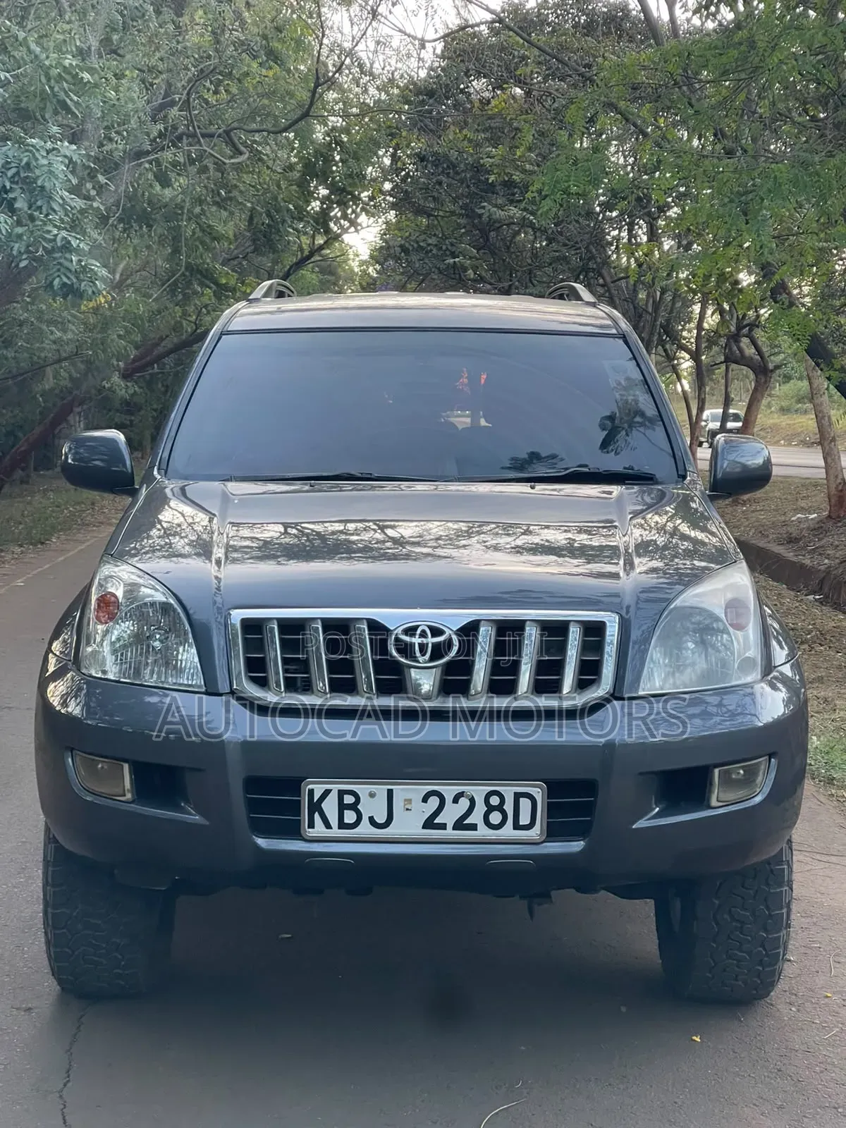 Toyota Land Cruiser Prado 3.0 D-4D 2003 Gray