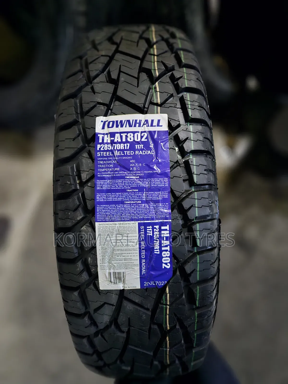 285/70r17 Townhall Tyre