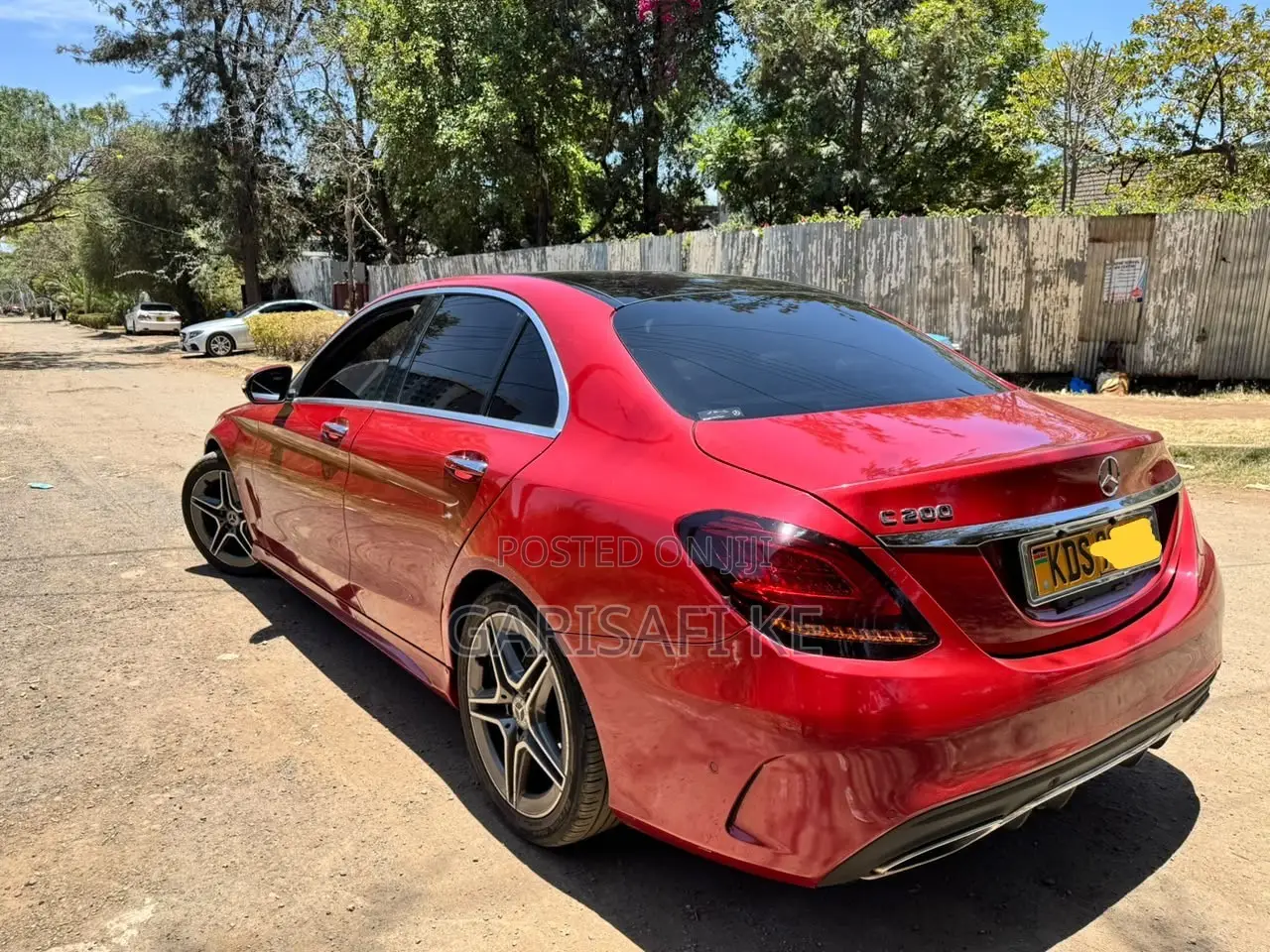 Mercedes-Benz C200 2019 Red