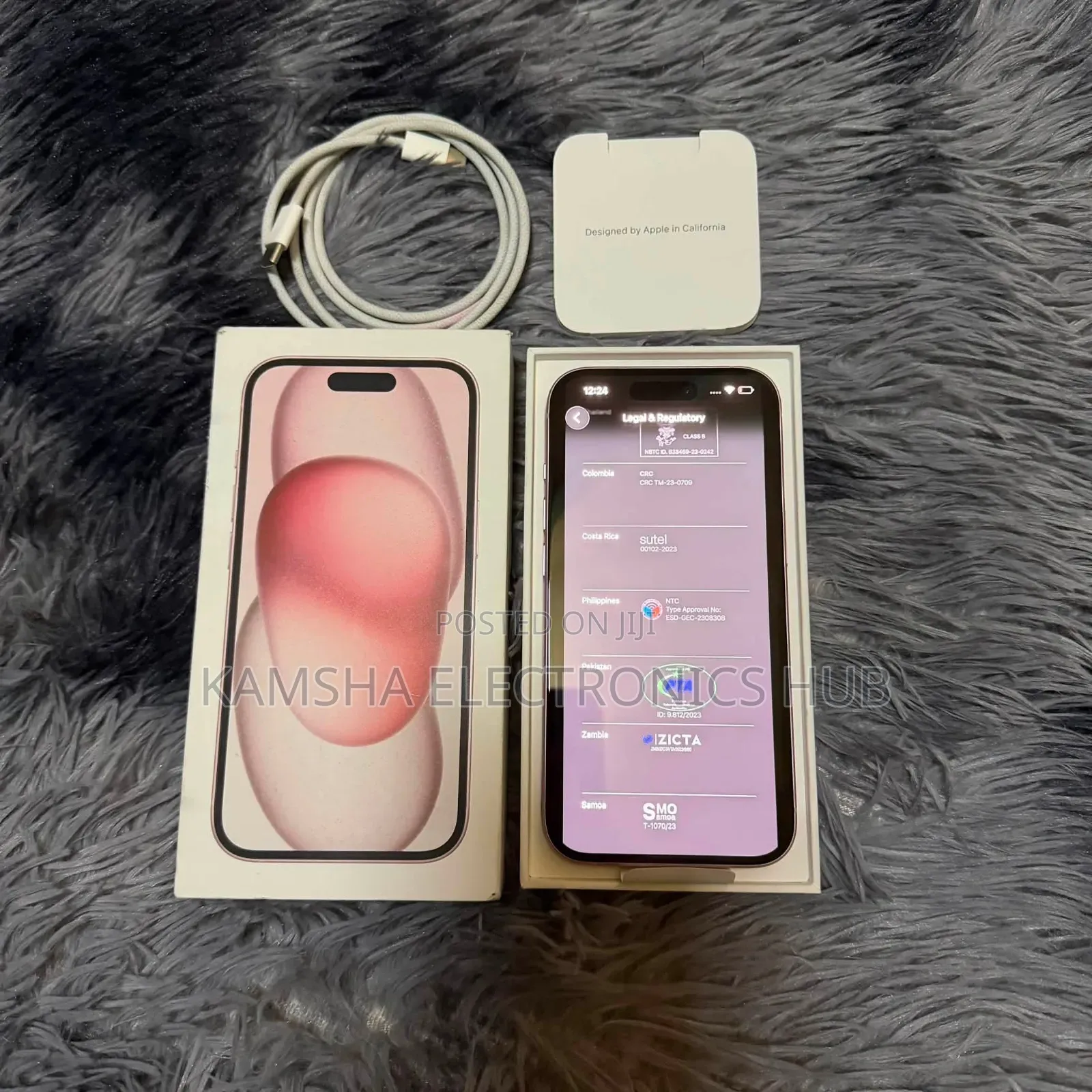 New Apple iPhone 15 256 GB Pink