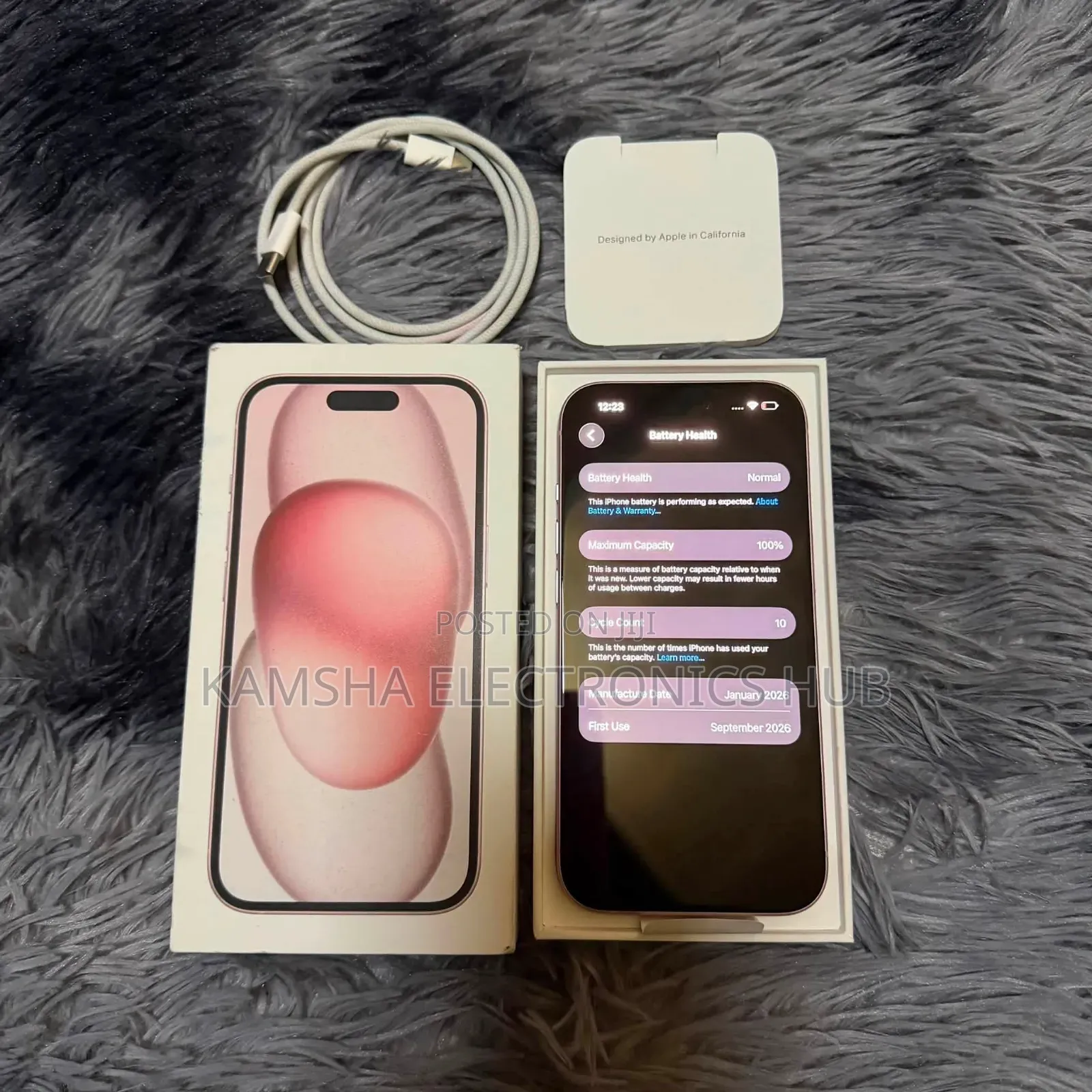 New Apple iPhone 15 128 GB Pink