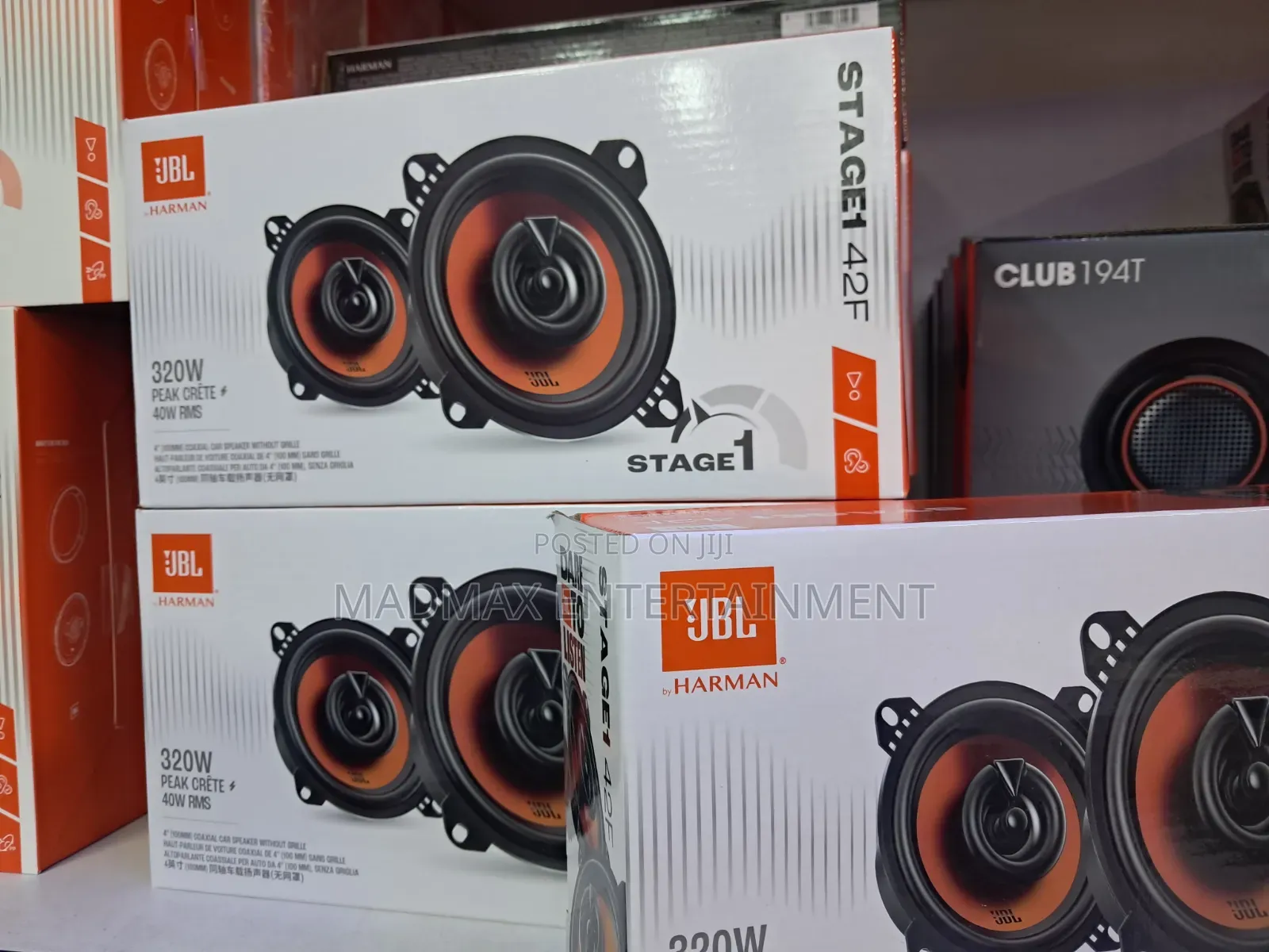 JBL Stage 1 42F 4" Car Dashboard Speakers