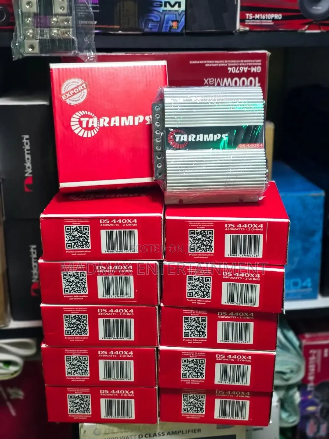 Taramps 400.4 Compact 4channel Amplifier