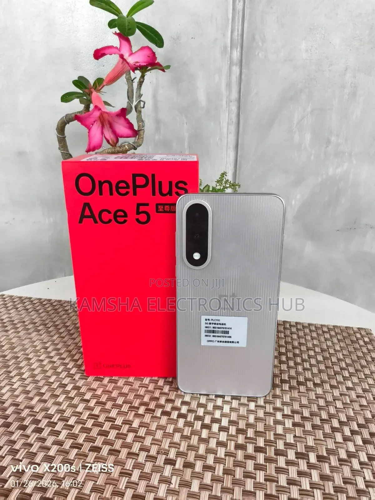 New OnePlus Ace 256 GB Gray