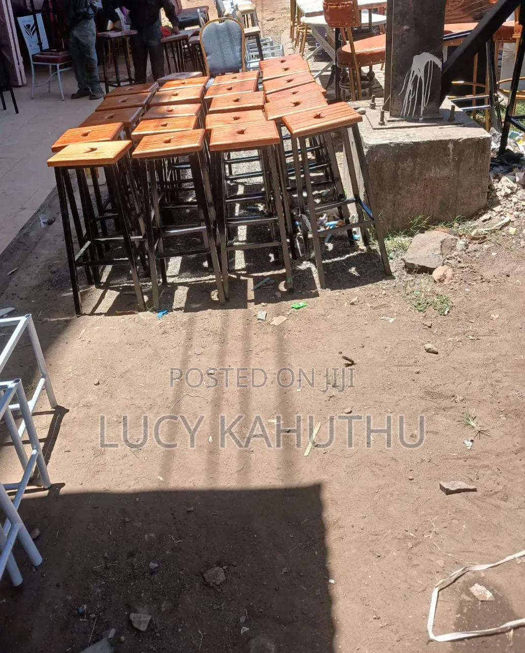 Wood Laboratory Chairs