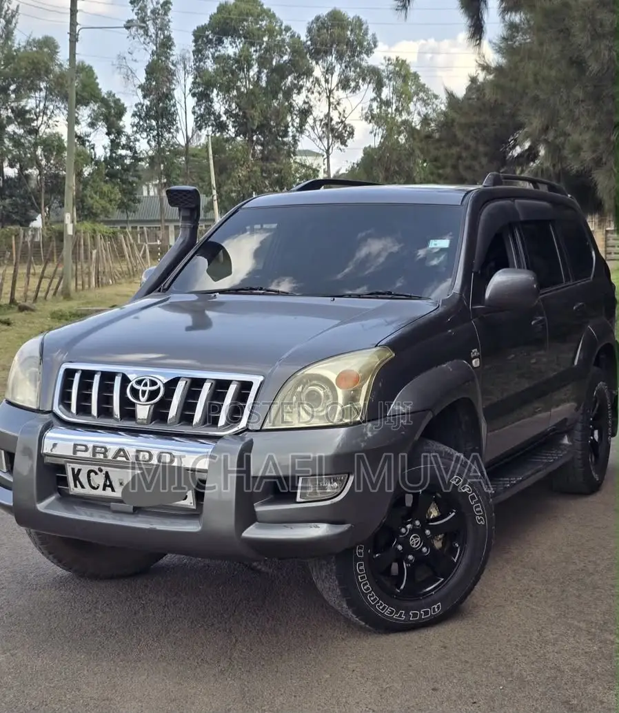 Toyota Land Cruiser Prado 3.0 D-4D 5dr 2007 Gray