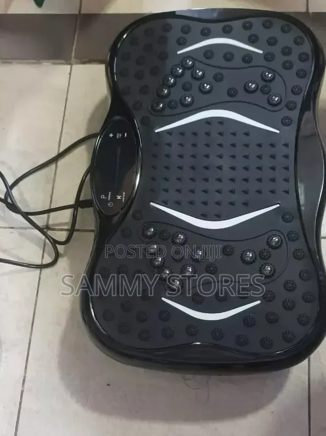 Full Body Vibration Fitness Machine With Massage Nodes, Remote Control