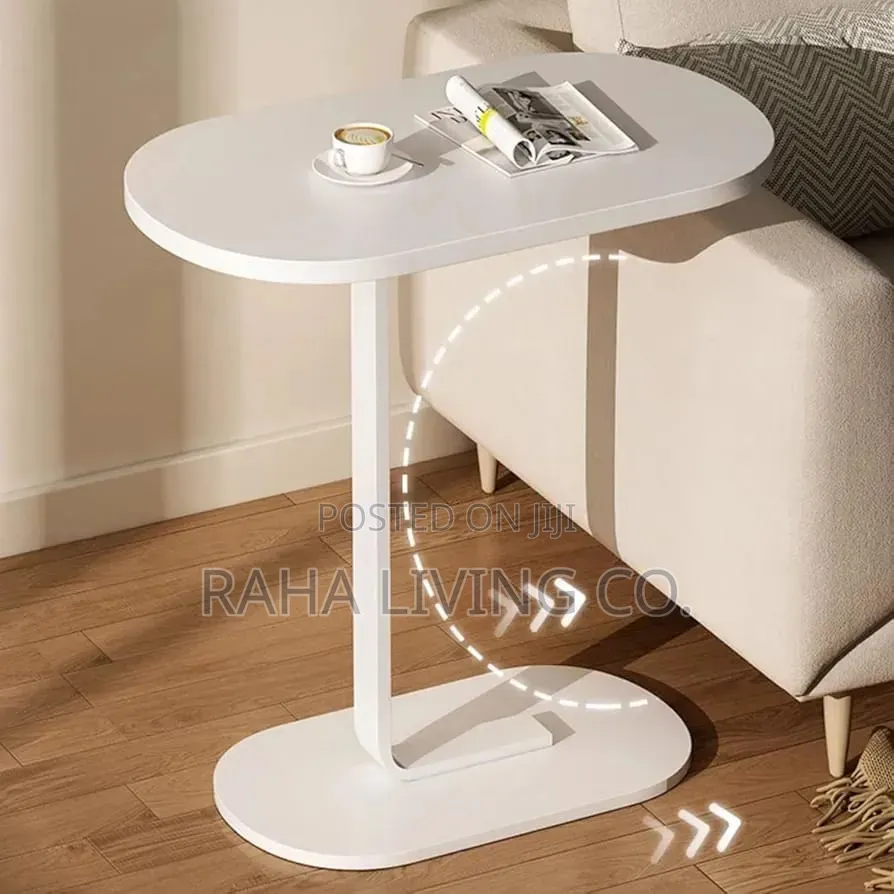 High Quality C-Shaped Side Table | Modern Design | Compact