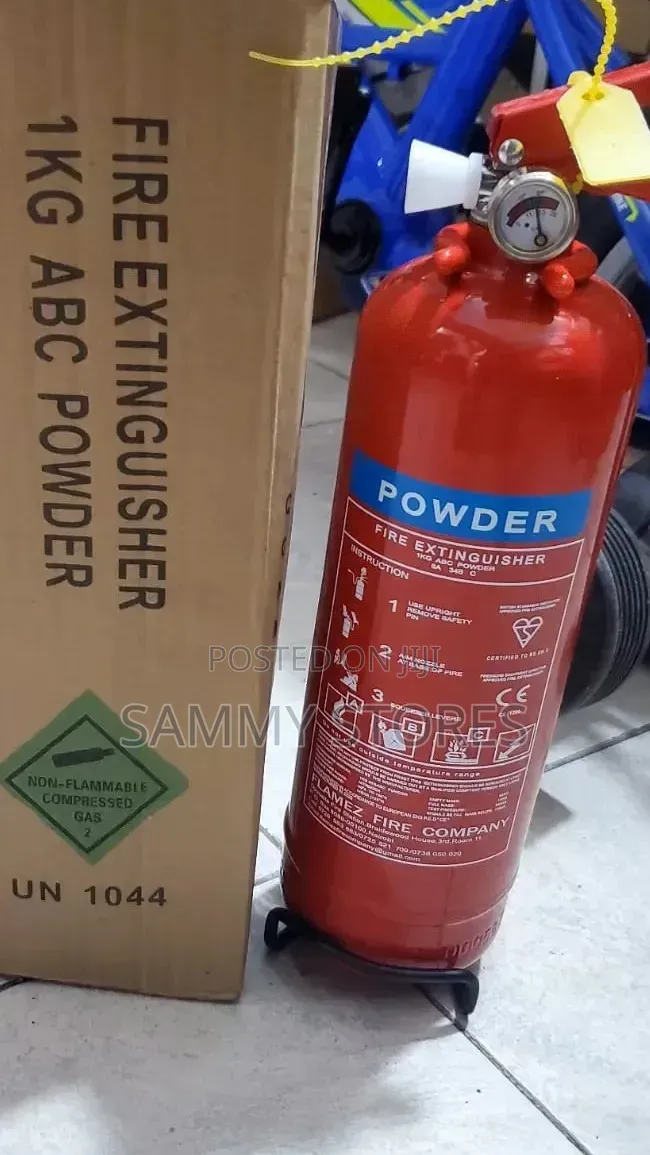 ABC Dry Powder Fire Extinguisher, Vehicle & Office Fire Protection