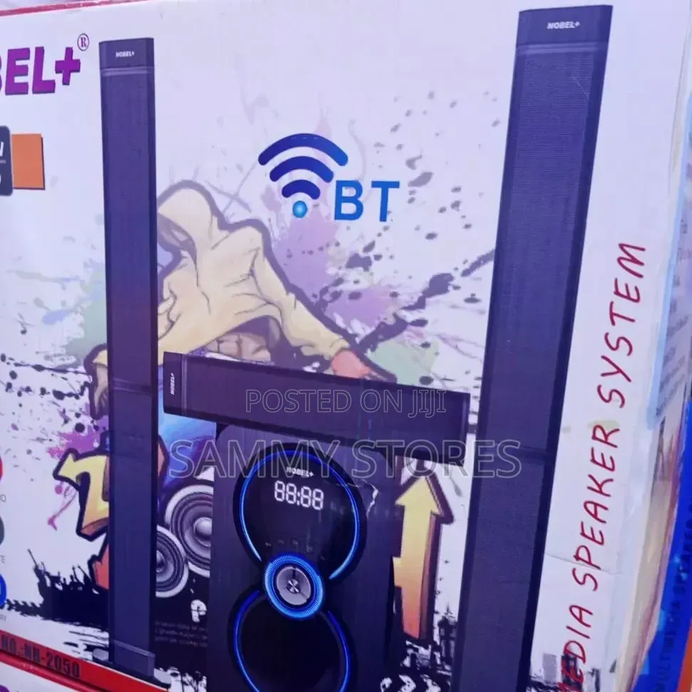 NOBEL+ NB-2050 Bluetooth Multimedia Home Theatre System With FM Radio
