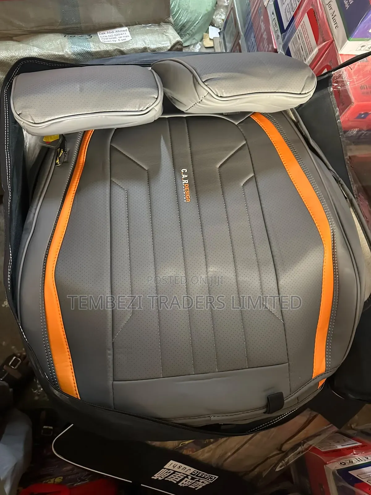 Premium Universal Leather Car Seat Covers (5-Seater & 7-Seater Sets)