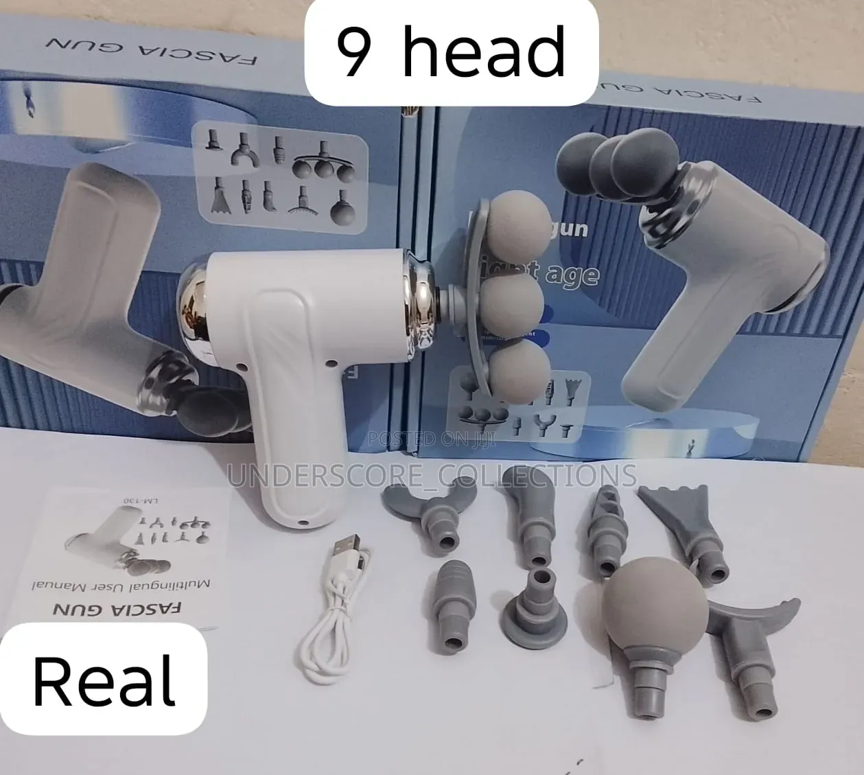 9 Head Massager