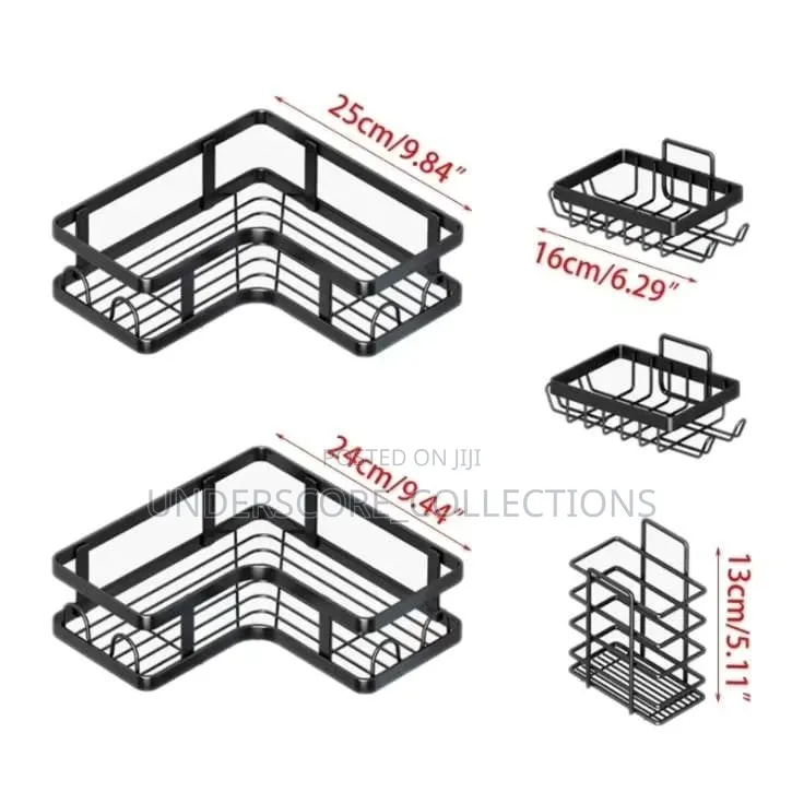 Triangular Bathroom Organizer