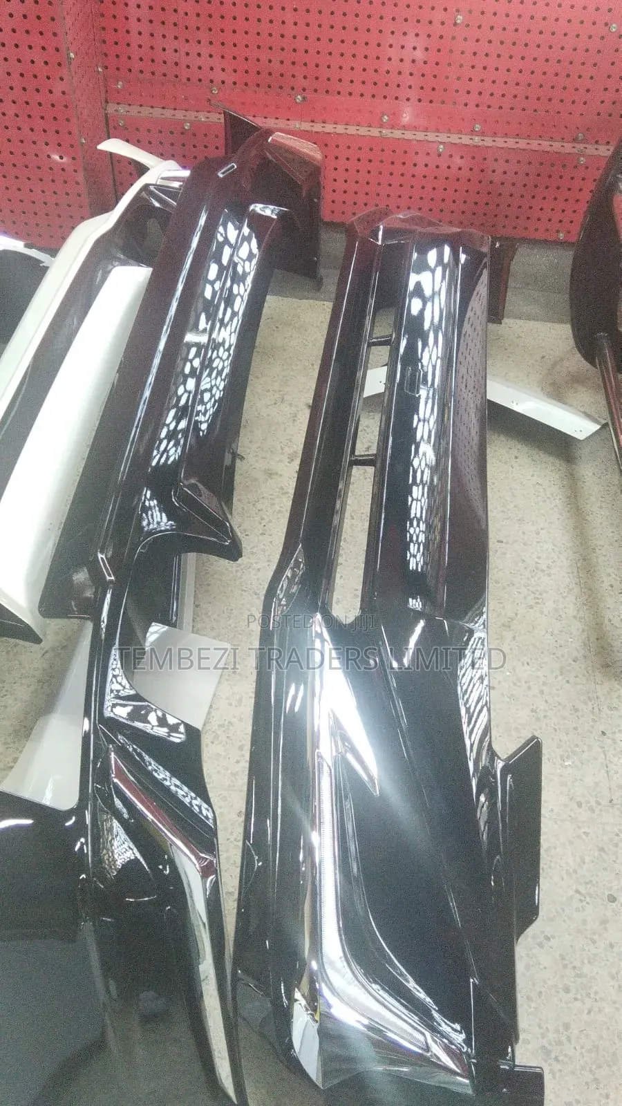 Front & Rear Bumper Lip Spoiler Padding Kit for Toyota Prado FJ150