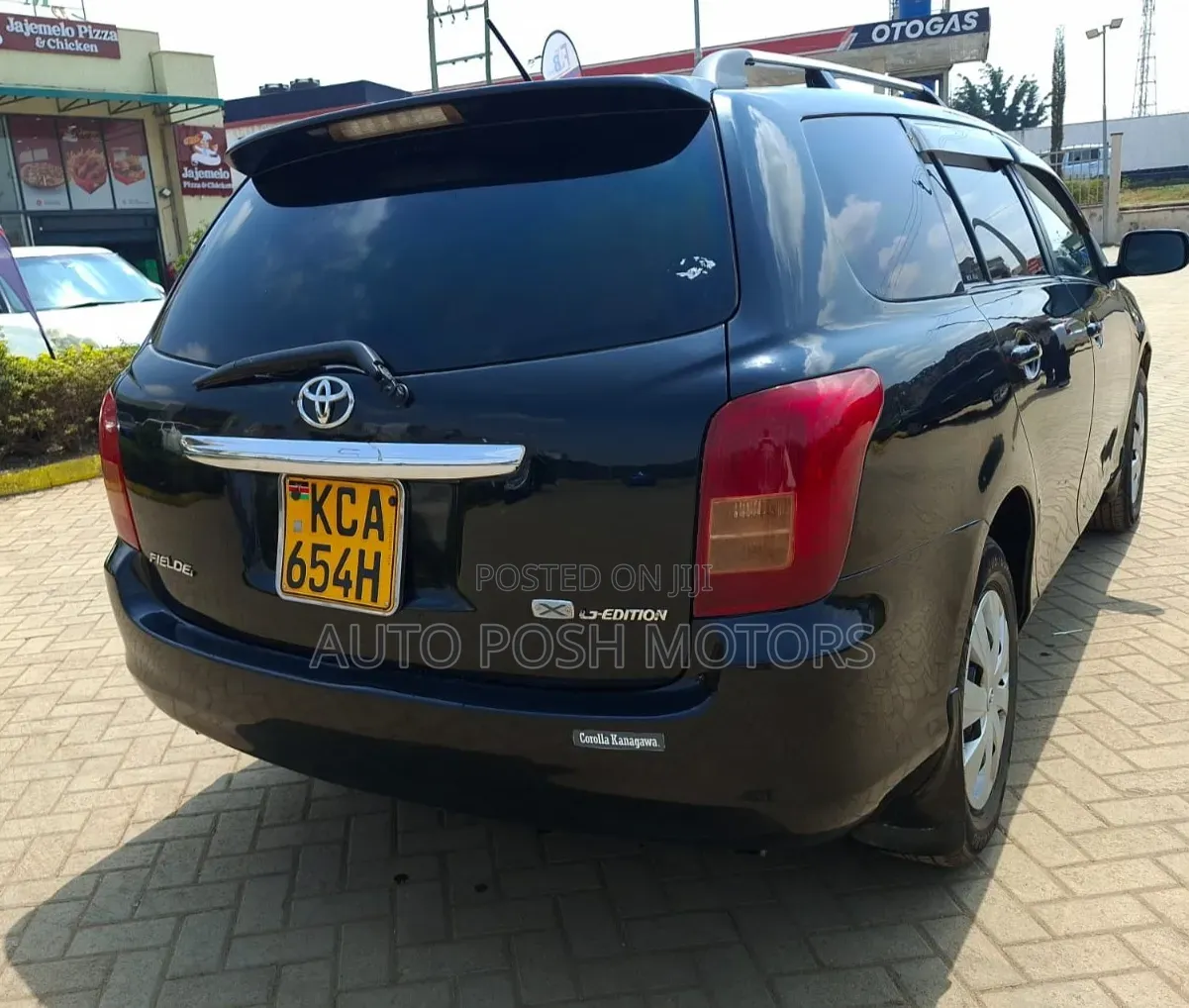 Toyota Corolla Fielder 2008 Black