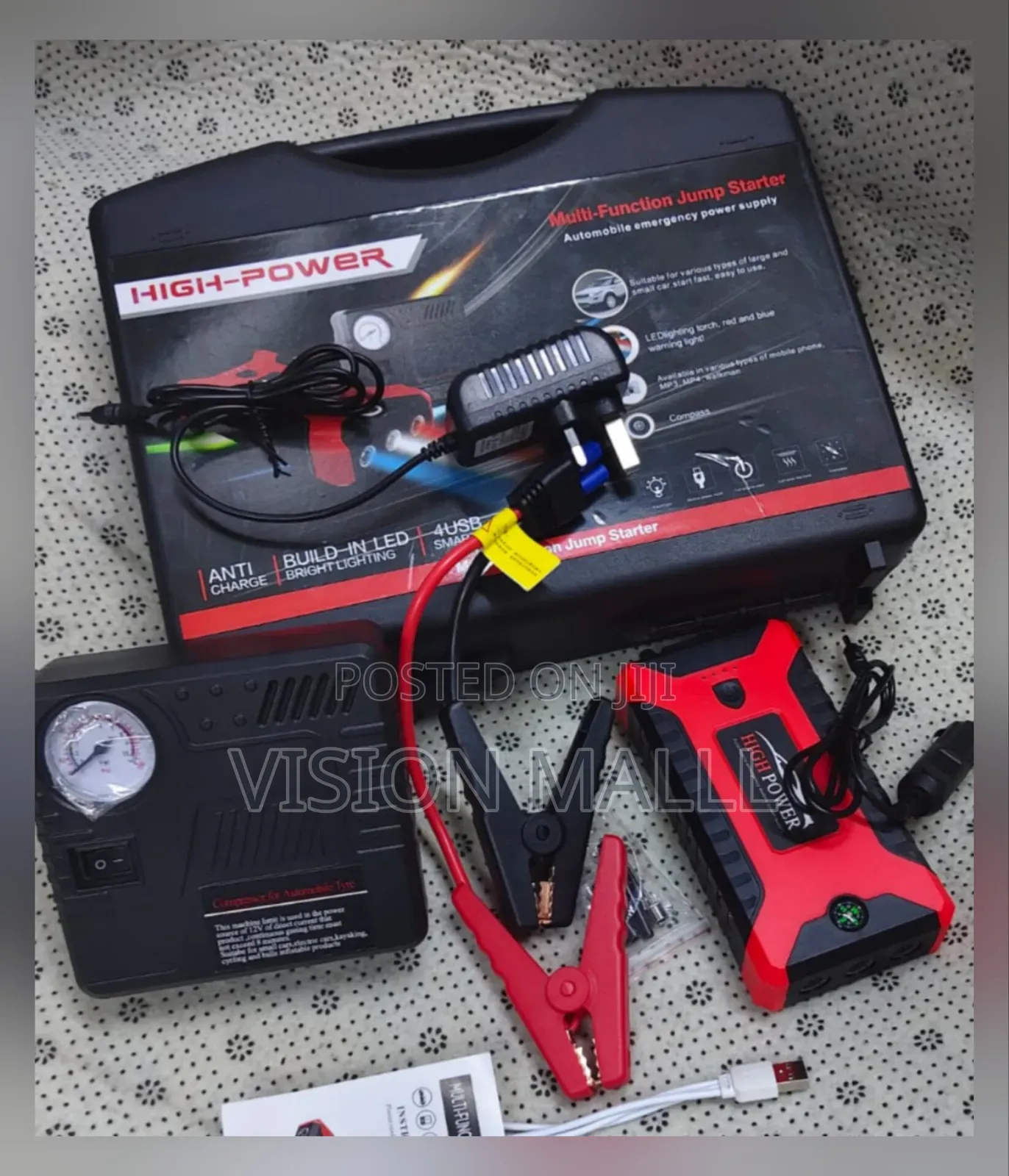 High Power Car Jump Starter Multi-Function
