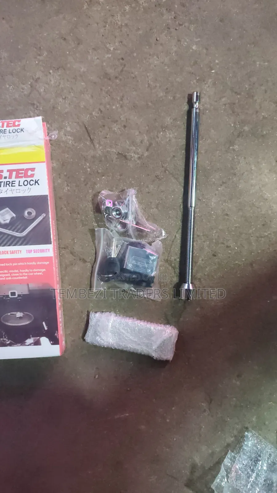 Quality High-Durability S.TEC Anti-Theft Spare Tire Lock Kit