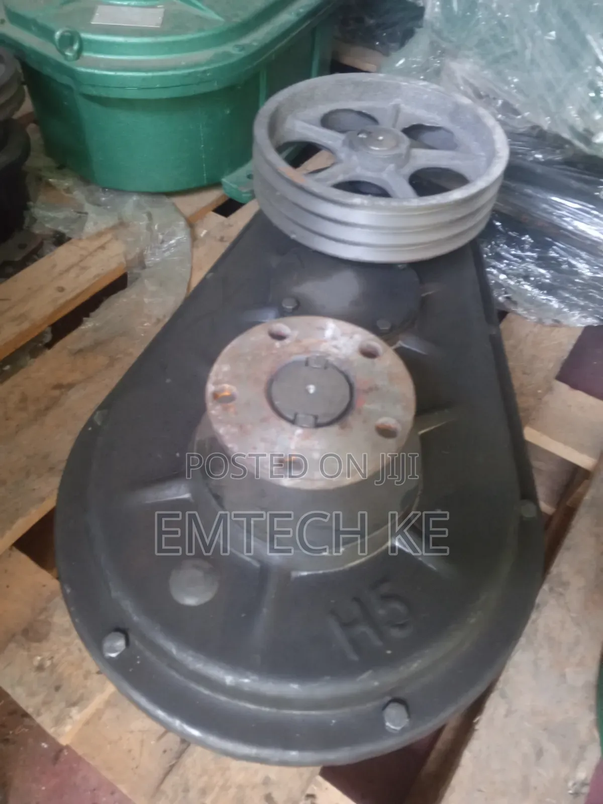Pan Mixer Gear Box - Steel Casing