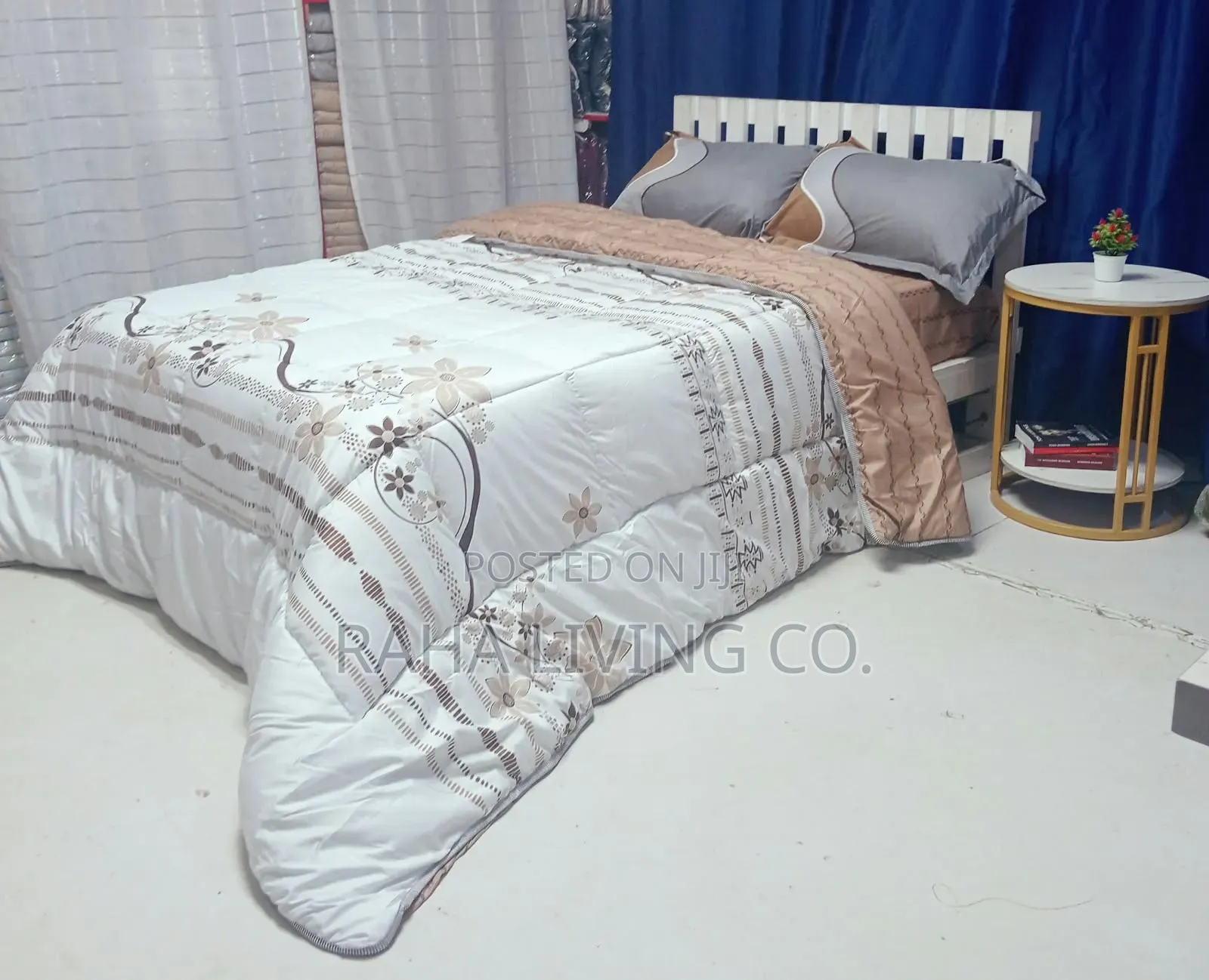 Cotton Printed Binded Double Sided Duvet Set | 6x7 | Versatile