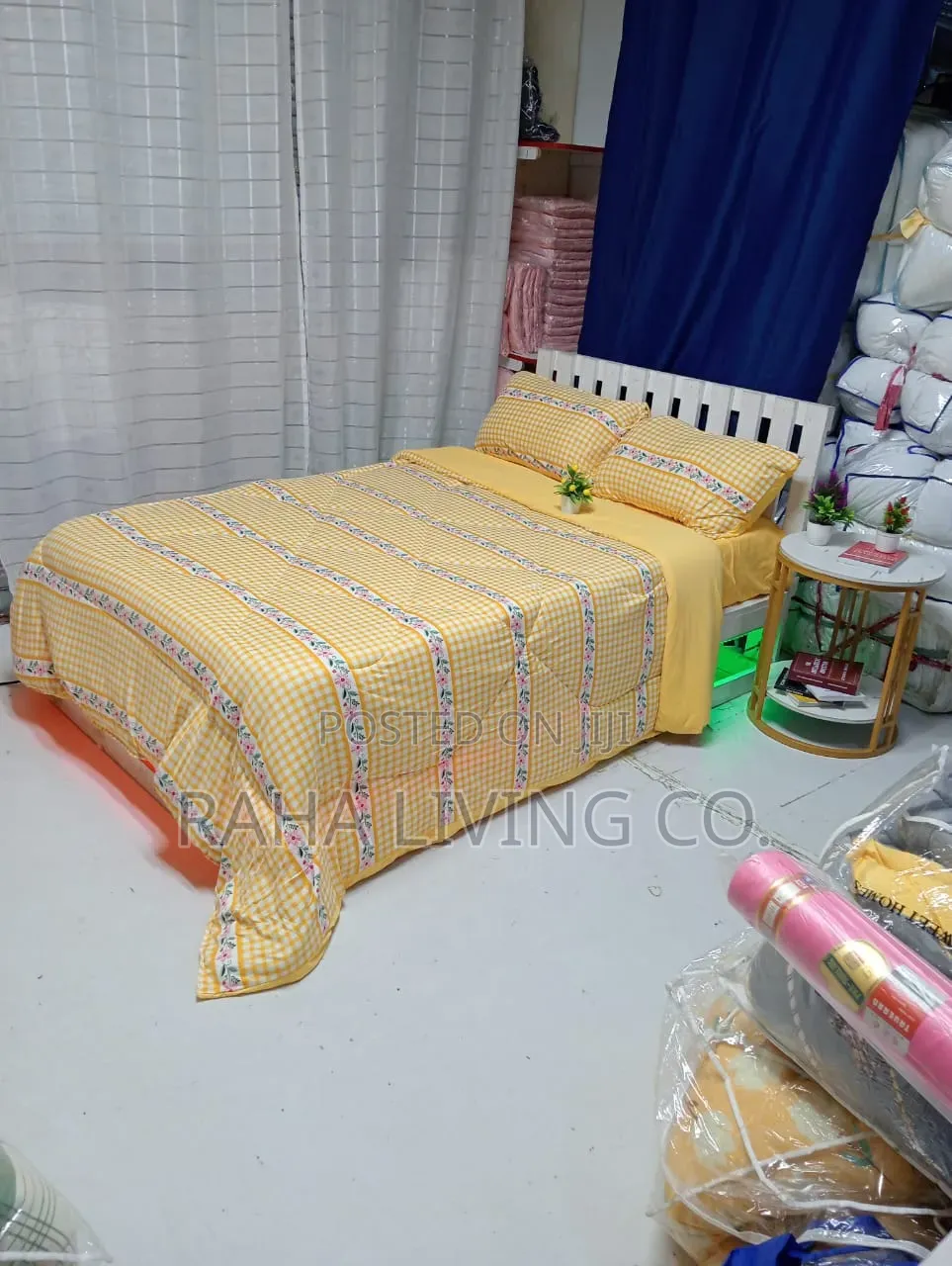 Lycra Double Sided Cotton Duvet Set | 5x6/6x6 | Reversible