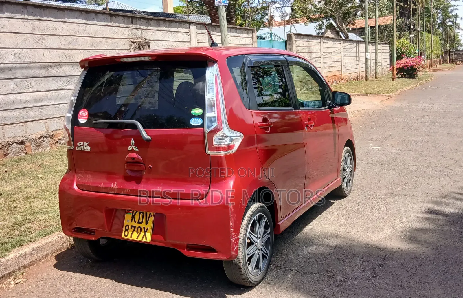 Mitsubishi EK Wagon 660 FWD 2018 Red