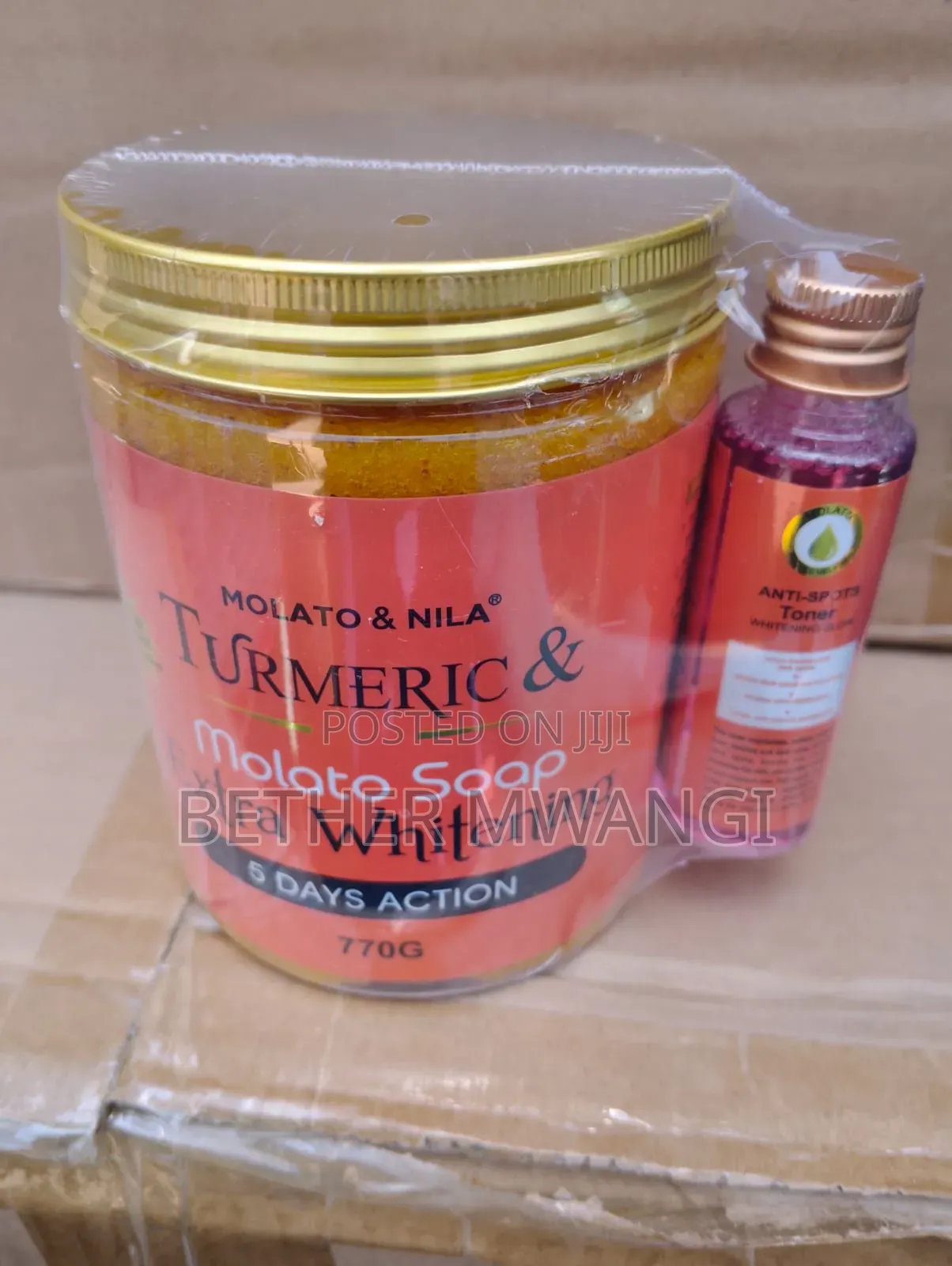 Molato & Nila Turmeric & Molato Soap Extra Whitening in Kenya