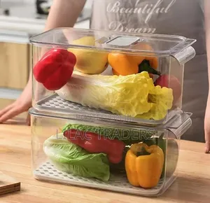 * Stackable Fridge /Storage Organizer 4 LTRs Alp